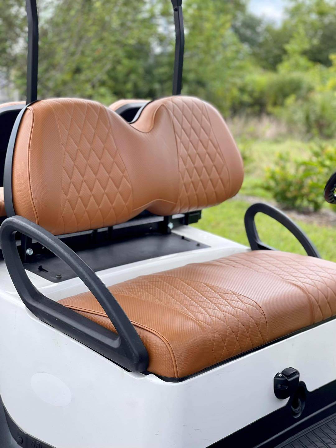 Diamond Stitched Seat Covers  A2Z Golf Cart Supplies – a2zgolfsupplies