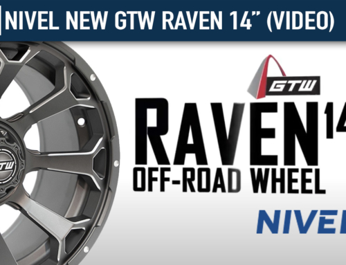 Nivel Releases The Cool New GTW Raven Off-Road Matte Grey 14″ Wheel (video)
