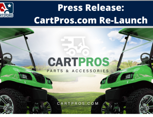 CartPros.com Relaunches with All New Golf Cart Parts, Website and Pricing