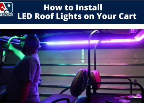 How to Install LED Roof Lights on a Golf Cart