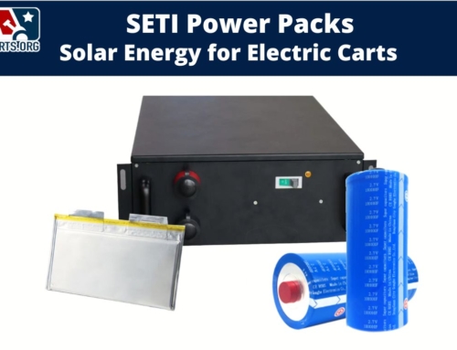 SETI Power Packs – Solar Energy for Electric Carts