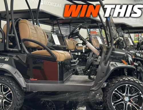 Enter For Your Chance To Win a Custom Brand New Club Car Onward