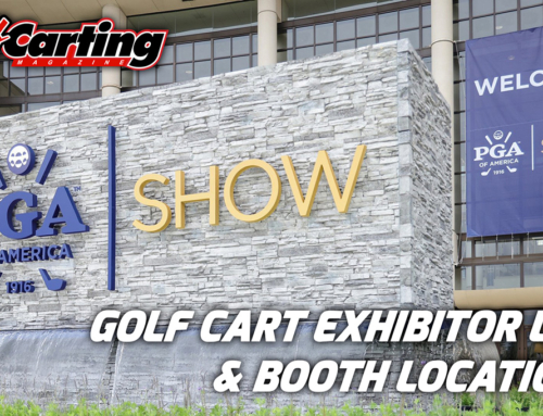 PGA 2026 Golf Cart Exhibitor List & Booth Locations